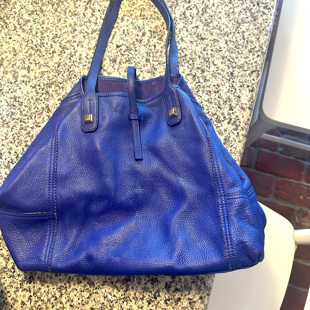 Stella & Dot leather bag. Hobo style